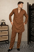 Floral Printed Mandarin Collar Straight Kurta