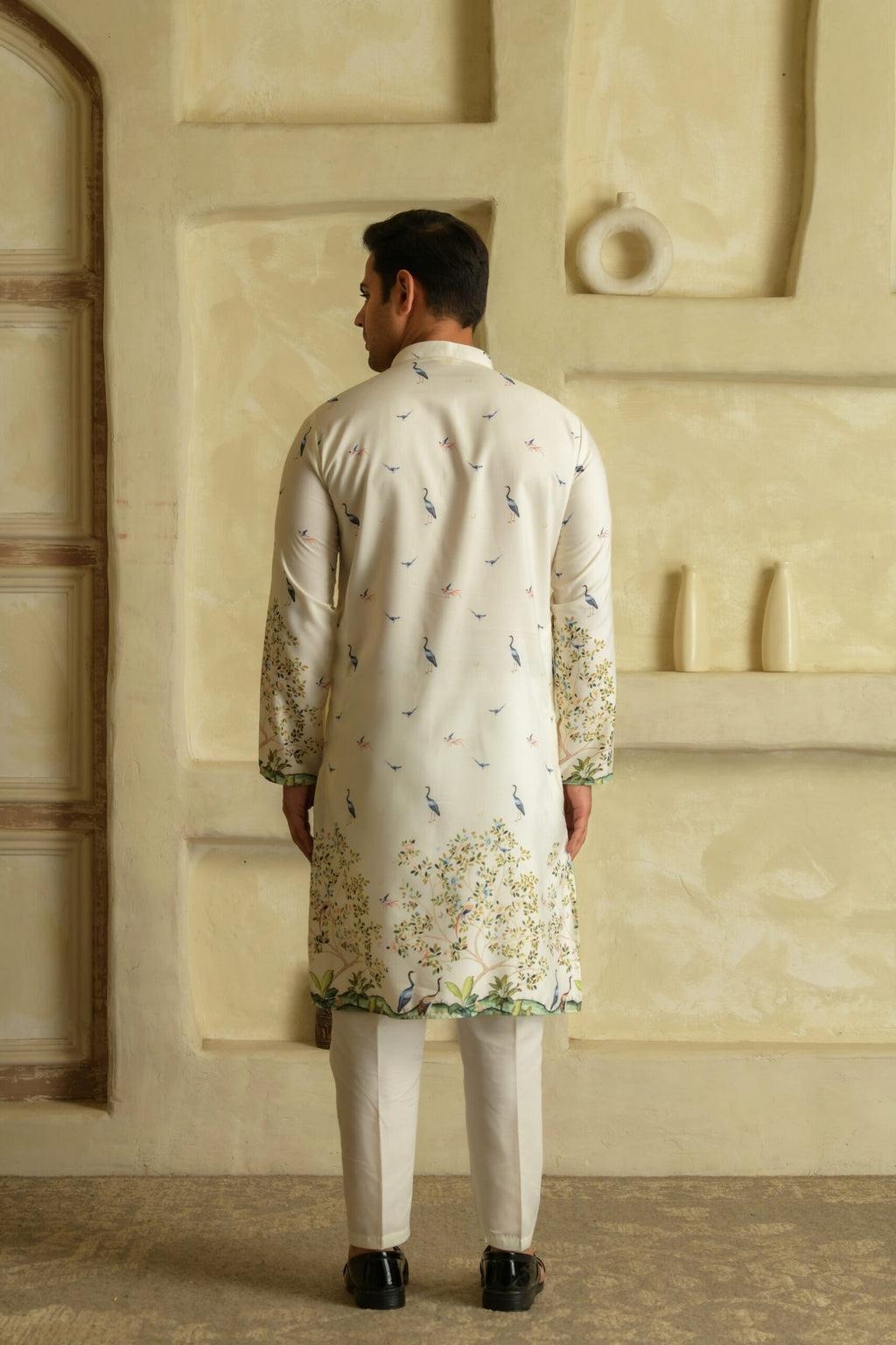 Men Ethnic Motifs Printed Daily Straight Kurta