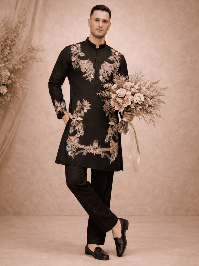 Kapil Style Wedding Kurta Set – Premium Festive Wear