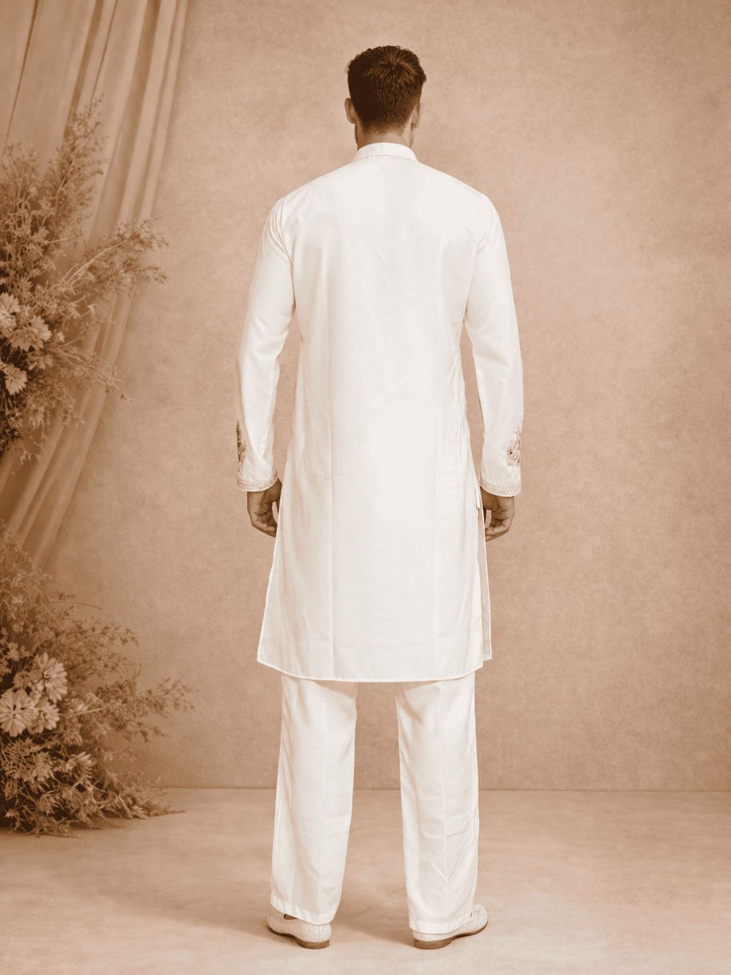 Royal Embroidered Wedding Kurta Set – Festive Collection