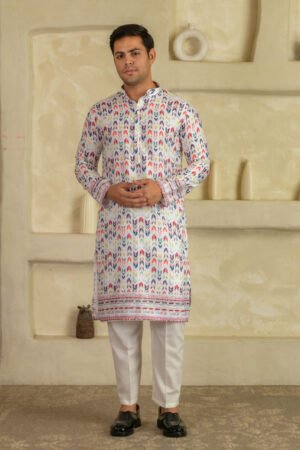 Elegant Printed Kurta 07