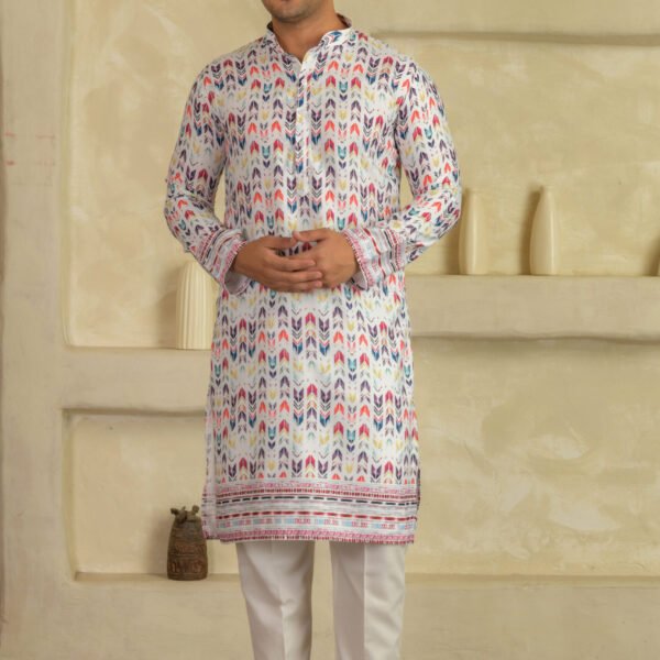 Elegant Printed Kurta 07