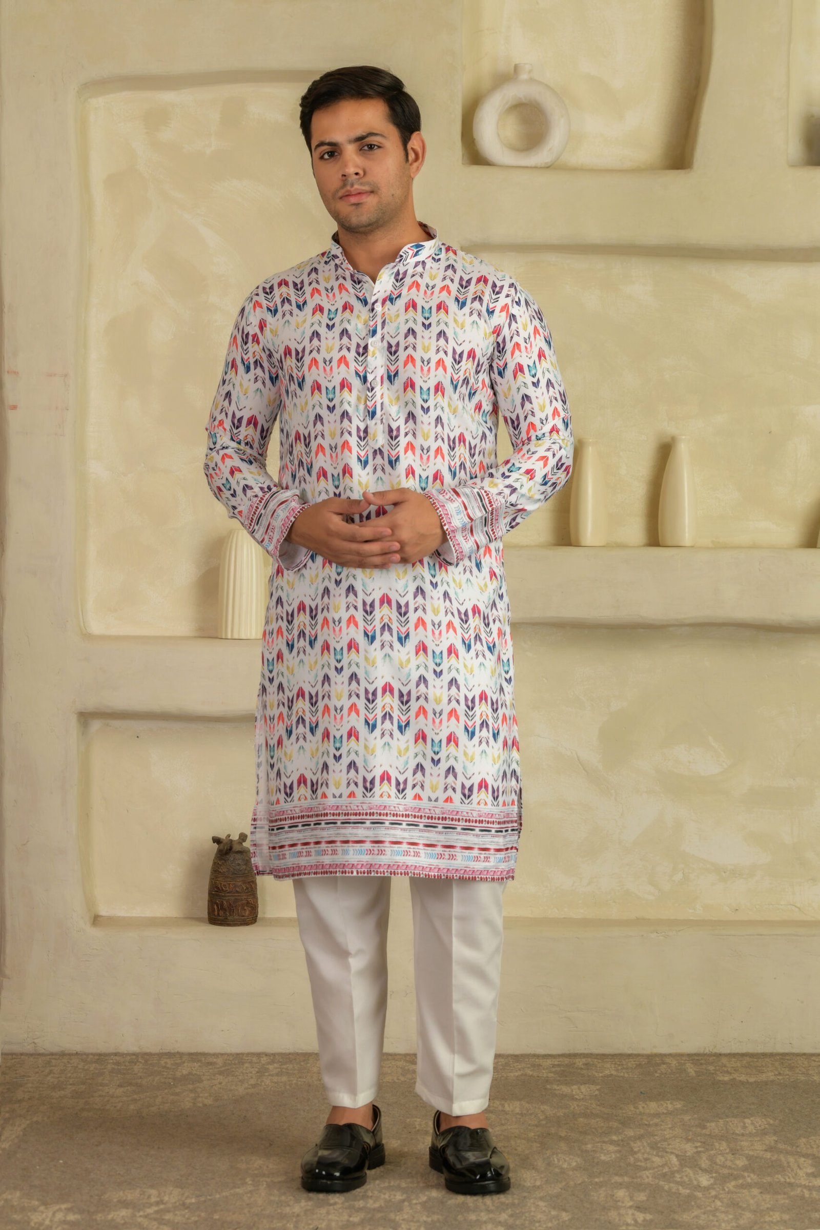 Elegant Printed Kurta 07