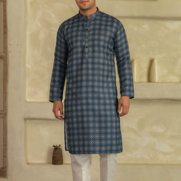 Elegant Printed Kurta 11
