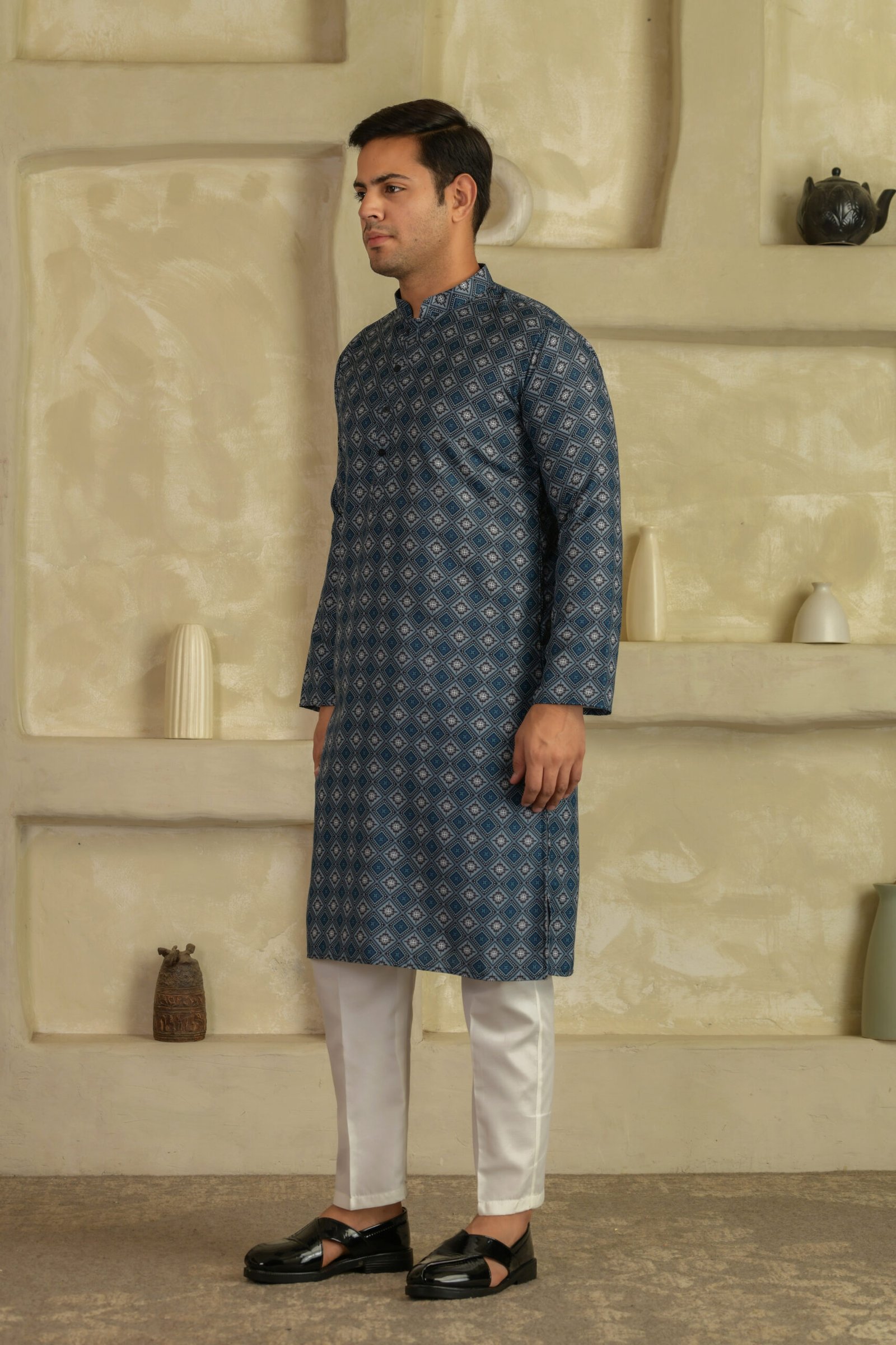 Second image of Elegant Printed Kurta 11