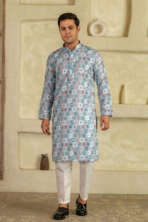 Elegant Printed Kurta 12