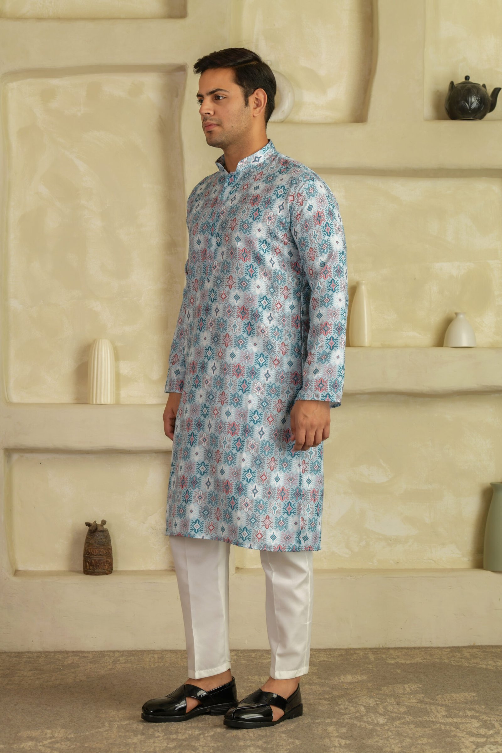 Second image of Elegant Printed Kurta 12