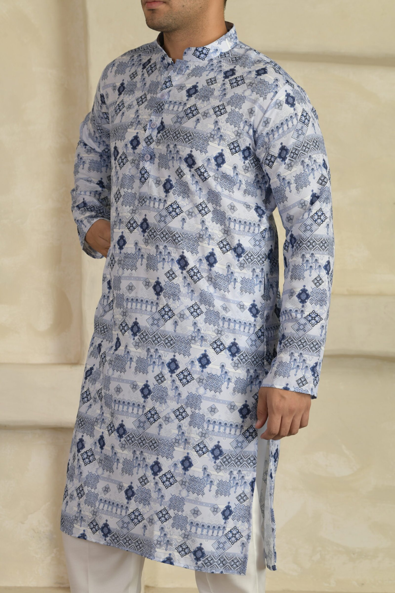 Second image of Elegant Printed Kurta 15